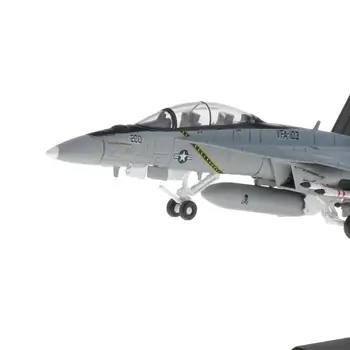 1/100 F/A-18 Strike Fighter Lėktuvo Lydinio Dispaly Stovėti Diecast Orlaivio Modelis Minint Kolekcija Draugais