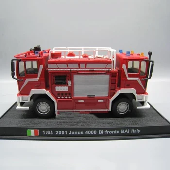 1/64 masto klasikinis JANUS 4000 BI-FRONTE BAI Italija Gaisro sunkvežimių diecast miniatiūriniai modelio automobilių surinkimo kolektyvinių dovanos
