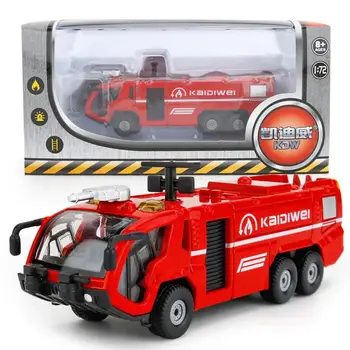 1:72 Mini Fire Truck Lydinio Modelis 119 Fire Truck Vaiko Žaislas Automobilio Modelį Lydinio Automobilio Modelį Storio Metalo 3 Tipai
