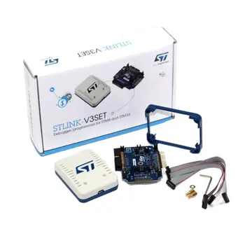 1 vnt. x STLINK-V3SET Procesorius Pagrįstas STM8S STM32 Programuotojas 5V USB 2.0 JTAG DFU autentiški ne klonas ST NUORODĄ V3