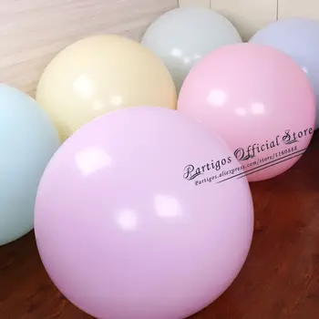 10vnt 36inch Turas Macaron lateksiniai balionai helio pasaulio gimtadienio dekoro vaikai milžiniško balionas arch balloongarland prekes