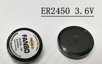 1PCS Mygtuką baterijos ER2450 3,6 V TPMS padangų slėgio baterija mokesčių kontrolės baterijos vietoj TLH-2450