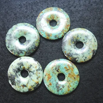 1pc gamtos afrikos turquoisee akmens karolius, spurgos formos dydis 30mm40mm 50mm gerą pardavimo jav už karoliai priėmimo priedai