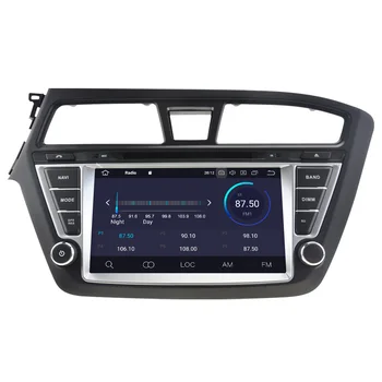 2 din Ips ekranas Android 10.0 Automobilio stereo radijo magnetofonas už HYUNDAI I20-2017 GPS navigacija, Automobilinis DVD Multimedija Grotuvas