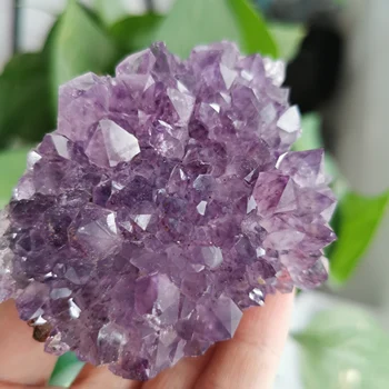 200g Natūralių violetinė kvarco kristalo Ametistas kvarco kristalo klasterio pavyzdys