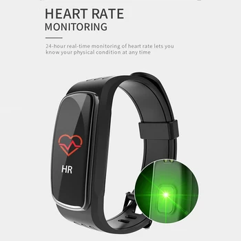 2019 Naujas Smart Watch Vyrų Kraujo Spaudimas, Širdies Ritmo Monitorius Fitness Tracker Moterų Smart Apyrankę Sporto Apyrankę Smart Grupė