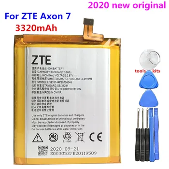 2020 Originalus Naujas 3320mAh Baterija ZTE A2017 A2018 Už ZTE Aksonas 7 ZTE Aksonas 7S Baterija Aukštos Kokybės