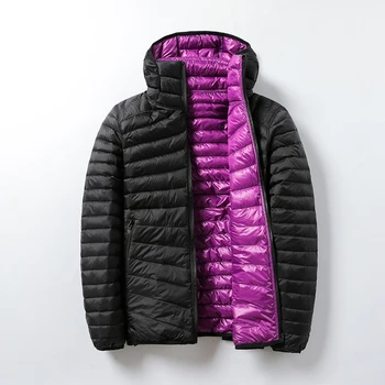 2020 m. Rudens Žiemos Moterys Šilti Paltai Ultra Light Žemyn Striukės Atsitiktinis dvipusės Grįžtamasis Parkes Plius Dydis Moterų Outwear 3XL