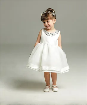 2021 m. Mergina Vasaros Suknelė Balta Vaikai Mergina Vestido Infantil 2 3 4 6 8 10 Metų Mergaitėms, Drabužiai RBF184031