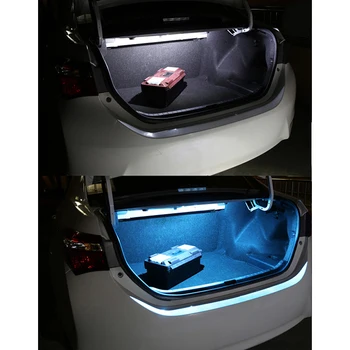20Pcs Balta Canbus LED Automobilio Lemputes Interjero Paketą Rinkinys 2008-2013 Peugeot 308 SW 16V BioFlex GTi HDi Priedai