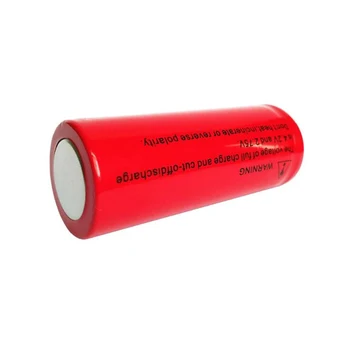 26650 baterija 3.7 V 7200mAh Li-ion Baterijos Naudokite Žibintuvėlį Geros Kokybės Žibintuvėlis Baterijų Raudona butas vadovas