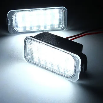 2vnt 12V Signalo Lemputė ABS LED Skaičius Licenciją Plokštelės Šviesos Ford FOCUS MK II FIESTA MK VII MONDEO MK IV 