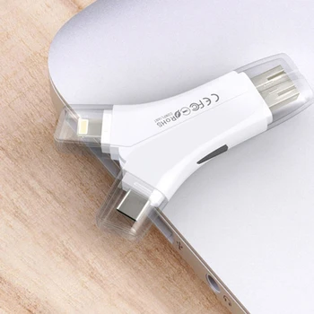 4 1. i-Flash Drive USB Micro SD/TF Atminties Kortelės Skaitytuvo Adapteris Telefono Universalus SAL99