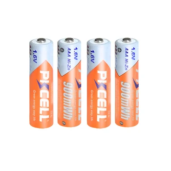 4PCS 1.6 V NI-ZN AAA baterija +4pcs AA akumuliatoriai, supakuoti su NIZN Baterijos kroviklis AA/AAA NI*-ZN baterija PKCELL