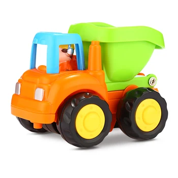 4pcs/Daug Kūdikių Žaislas Sunkvežimis Transporto Traukti Atgal, Automobilio Modelį, Vaikai Žaidžia Žaislais Paplūdimys Smėlio Įrankiai su Originalo Langelyje HUILE ŽAISLAI 326