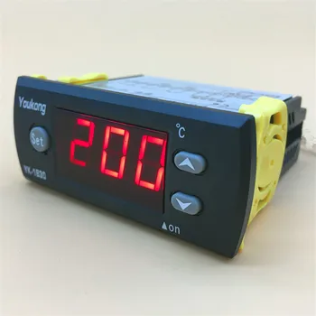 AC 220V 10A Skaitmeninis LCD Temperatūros Valdiklis su 2m Jutiklis Termostatas Reguliatorius, Šildomos 0~200 laipsnių Termostatas už Inkubatorius