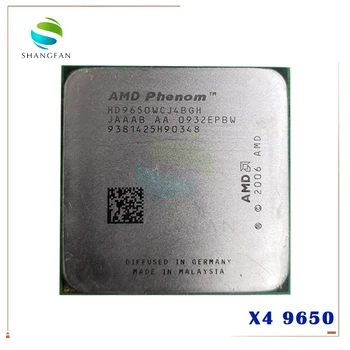 AMD Phenom X4 9650 Quad-Core Darbalaukio 2.3 GHz CPU HD9650WCJ4BGH Socket AM2+/940pin