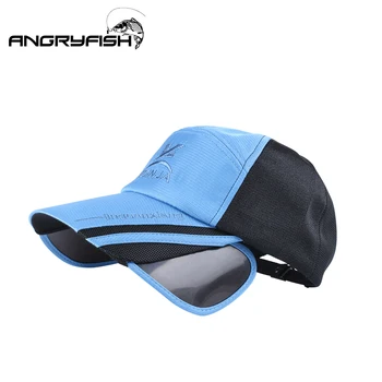 ANGRYFISH Multi-funkcija skėtį nuo saulės sportinės Kepurės Specialus Kibiras Skrybėlę Lauko Sporto Žvejybos Hat
