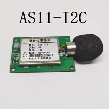 AS11-C IIC I2C AS11 Triukšmo decibelų jutiklio modulis. Garso aptikimo detektorius.