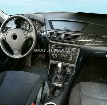 Anglies Pluošto Interjero Centras Konsolės Prietaisų Skydelio Dangtelį Apdaila BMW X1 E84 2011-m. 1pcs LHD Automobilių Apdaila, Automobilių Apdailos