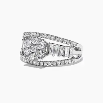 Aukštos Kokybės Skiedra Piršto Žiedą Lady Asfaltuotas Balta CZ Prabanga Karšto Princesė Moterų, Vestuvių, Sužadėtuvių Žiedai, juvelyrika