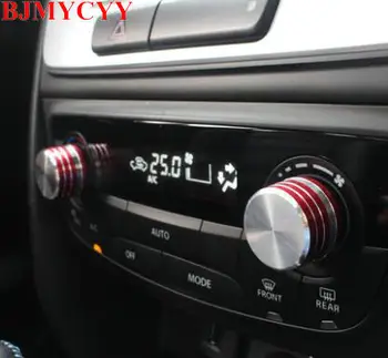 BJMYCYY 2VNT/SET Automobilių oro kondicionavimo reguliavimas, metalo apdaila rankenėlę, Tinka Suzuki Vitara 2016