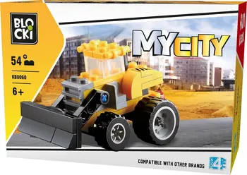 BLOCKI MyCity Mini kastuvas, švietimo statybos žaislas vaikams, suderinamas su Lego ir Playmobil, apima 54 blokai