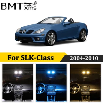 BMTxms 16Pcs Automobilį, LED Interjero Šviesos Canbus Mercedes Benz SLK Klasė R171 SLK200 SLK280 SLK300 SLK350 SLK55 AMG 2004-2010 m.