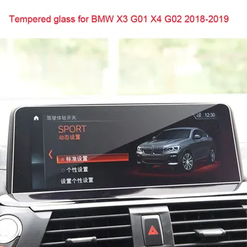 BMW X3 G01 X4 G02 2013-2019 Automobilių Navigacijos Ekrano Plėvelės Raštas Prietaisų skydelio Saugiklis Automobilinis GPS ekrano Dangtelis 30i