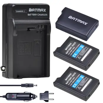 Batmax Sony PSP-1000 Baterija +Digital Kroviklis Sony PSP 1000 PlayStation Portable PSP1000 Pulto Baterijos Pakeitimas