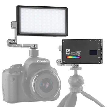 Boling BL-P1 RGB Full LED Vaizdo Šviesos, šviesos srautą galima reguliuoti Fotografijos Vaizdo Studija DSLR Fotoaparato Šviesos Vlogging Gyventi BL P1