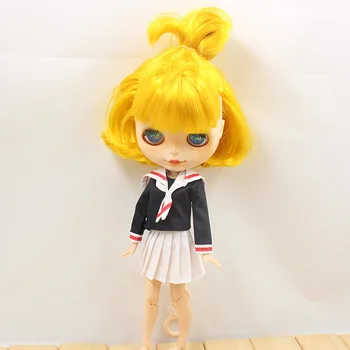 DBS Blyth ledinis lėlės rinkinys mokyklos ubiform 12 colių lėlės cosplay padažu mergaitė dovana