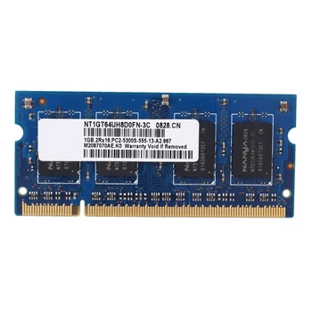 DDR2 1GB Laptopo RAM Memory PC2-5300S 667MHz 1.8 V 2RX16 200Pins SODIMM Nešiojamojo kompiuterio Atminties AMD