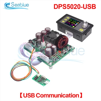DPS5020 50V 20A Pastovios Įtampos srovės DC-DC Žingsnis žemyn komunikacijos elektros Energijos Tiekimo spardytis Įtampos keitiklis LCD Voltmeter Ammeter