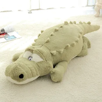 Didelis Krokodilo Kostiumų Aligatorius Iškamšos, Pagalvės, Minkšti Žaislai, Pliušas Milžinišką Iškamšos, Pagalvėlės, Pagalvės