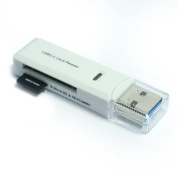 Didelės Spartos!!! USB 3.0 Micro SD TF Kortelė SD SDHC SDXD Kortelių Skaitytuvas