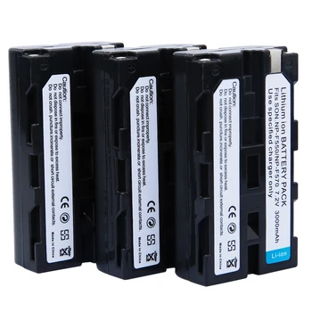 Didmeninė 5x batterie NP-F570 NP-F550 NP-F330 NP F550 NP F330 F750 Baterija sony CCD-SC55 CCD-TRV81 DCR-TRV210 MVC-FD81 Hi-8
