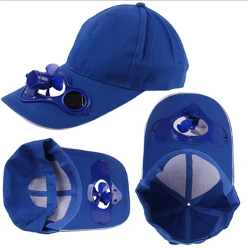 Dviračių skrybėlę su saolar galios ventiliatoriaus lauko skėtį nuo saulės apsaugančių nuo saulės poveikio, veikia žvejybos bžūp vasaros cool kelionės įrankių rinkinys