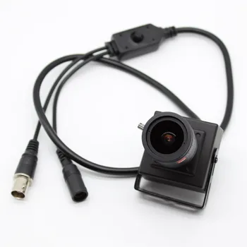 Dėžutė mini VAIZDO Kamera HD Žvaigždės IMX307+2441 4in1 HAINAUT TVI CVI CVBS 2mp Saugumo 1080p su 2.8-12mm objektyvas