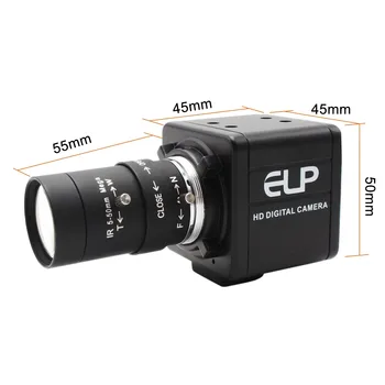 ELP 5-50mm Varifocal Lens USB Kameros 8MP 3264X2448 MJPEG 15fps Sony IMX179 Vaizdo Langą Priežiūros Skaitmeninis Fotoaparatas