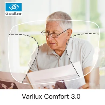 Essilor Varilux Komfortą 3.0 Recepto Progresiniai Lęšiai 1.56 1.59 1.60 1.67 Photochromic Multifocal Objektyvai