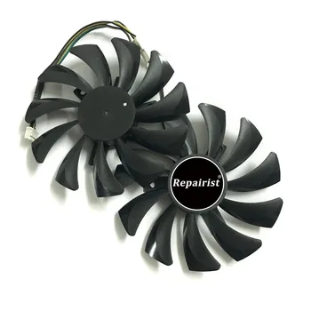 GPU Aušintuvo Alternatyvių Grafikos plokštės ventiliatorius SPARKLE RX570 4G D5 YESTON P106 GTX 1060-6G D5 GA RX 480 4G D5 GA Kortelės Pakeitimas