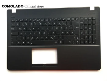 GR vokietijos Klaviatūros ASUS X551 X551CA su palmrest X551MA X551MAV klaviatūra, juoda viršuje atveju klaviatūra GR Išdėstymas