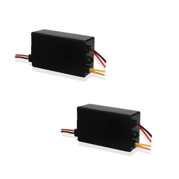 Gtinthebox Universalus 3-Žingsnis Eilės Dinamišką Chase Flash Modulio Dėžės Automobilio Priekinio arba Galinio Posūkio Signalo Lemputė Modifikavimas Naudoti 21W