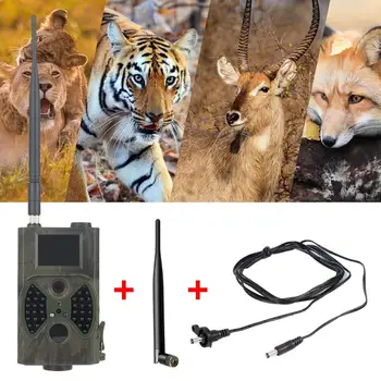 HC-300M Medžioklės Kamera, 2inch LCD Skaitmeninis Takas Kamera Vaizdo Skautų Infraraudonųjų spindulių 12MP HD 1080P MMS, GPRS, Laukinės Medžioklės Kameros