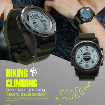 HETNGSYOU Profesinės S966 GPS Smart Žiūrėti Lauko Paleisti Jojimo Alpinizmo Pėsčiomis Veiklos Tracker Širdies ritmo Laikrodis