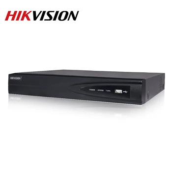 Hikvision Originalus DS-7604NI-K1/4P 4CH POE Įterptųjų Plug Žaisti 4K PoE NVR IP Kameros VAIZDO stebėjimo Sistema Atsinaujinti HDD Pasirenkami.