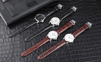 IStrap Watchband 18mm 19mm 20mm 21mm 22mm 24mm Oda Žiūrėti Juosta Drugelis Sagtis Watchbands Už Victorinox Omega