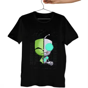 Invader Zim Marškinėliai Gir T-Shirt 100 Medvilnės 4xl Tee Marškinėliai Vyrams Spausdinti Mielas Vasaros Trumpas Rankovėmis Marškinėlius