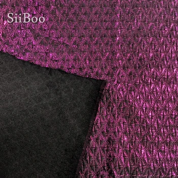 Italų stiliaus prabangūs geometrinis metallic žakardo brokatas audinio sluoksnį suknelė žakardo tissu tecidos stoffen siuvimo SP4840